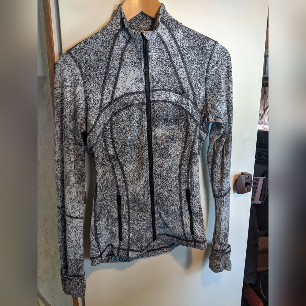 Lululemon Athletica Gray Zip-Up Hoodie